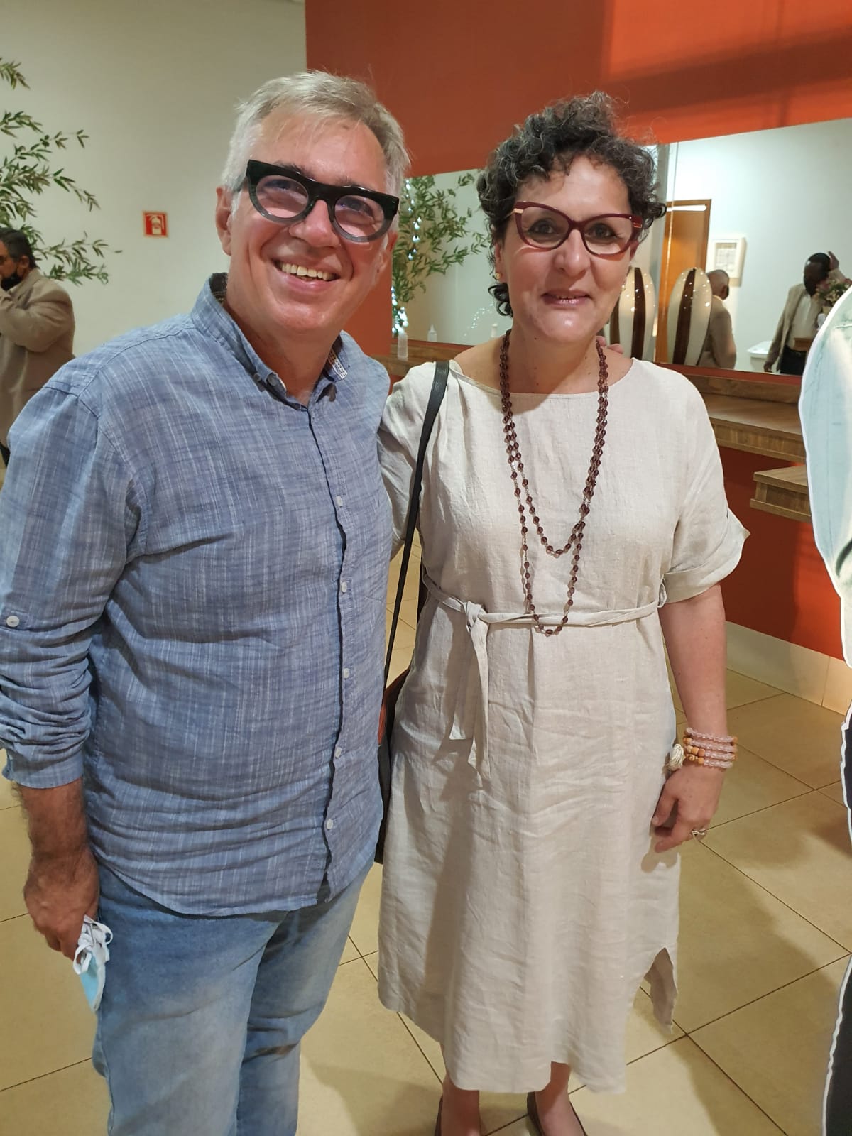 Cláudia e Eneas Carlos Pereira, Diretor de programação da TV Cultura