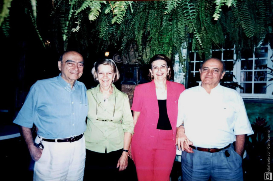 Marlene  e José  Miguel  Sobrinho,  Neusa e  Miguel  Nader