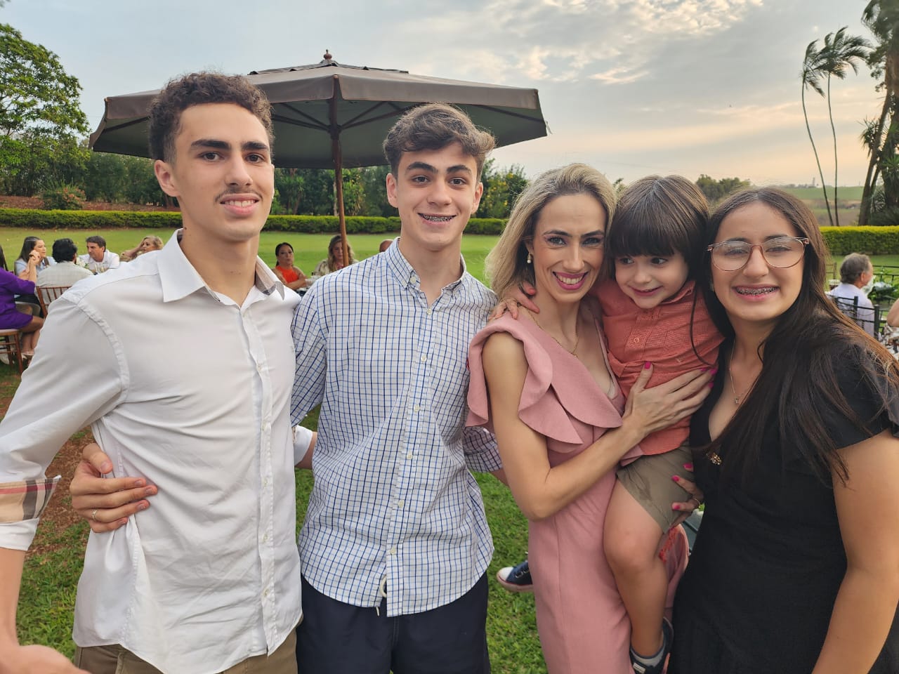 Francisco, Joaquim, Bento, Cecília e Natália Vaz