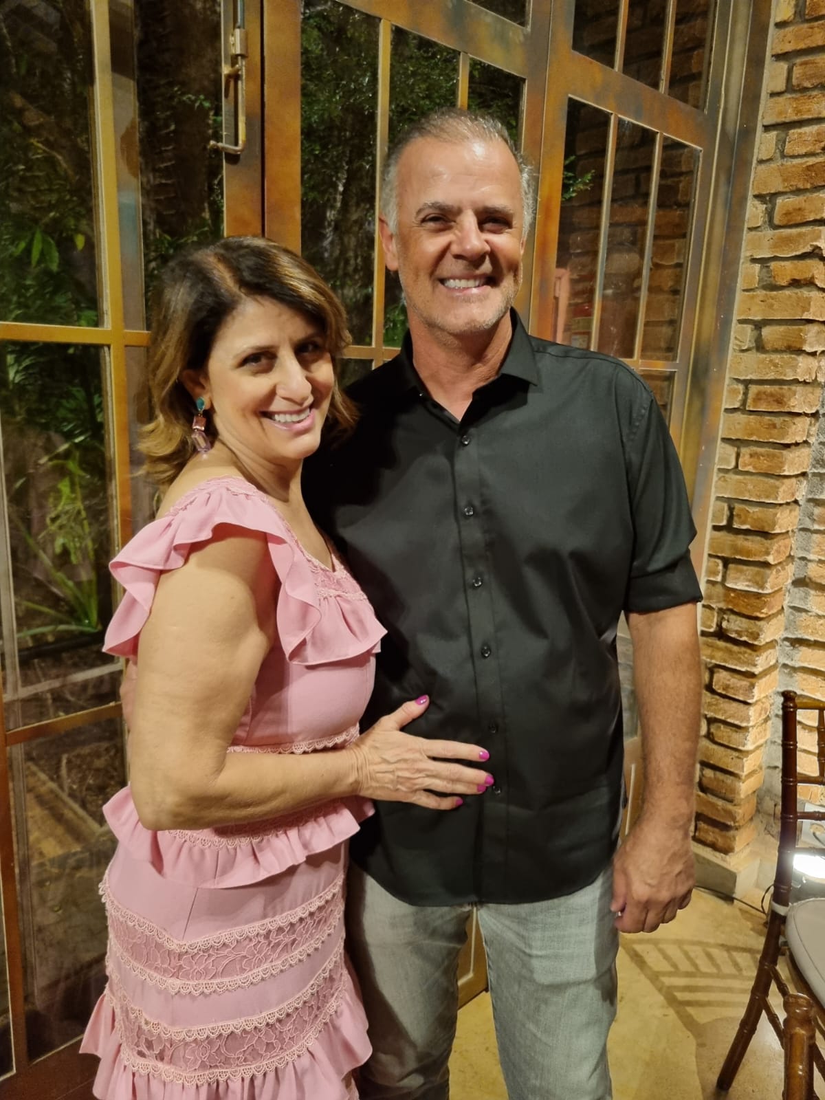 Lamis e José  Osmar  Ferraciolli