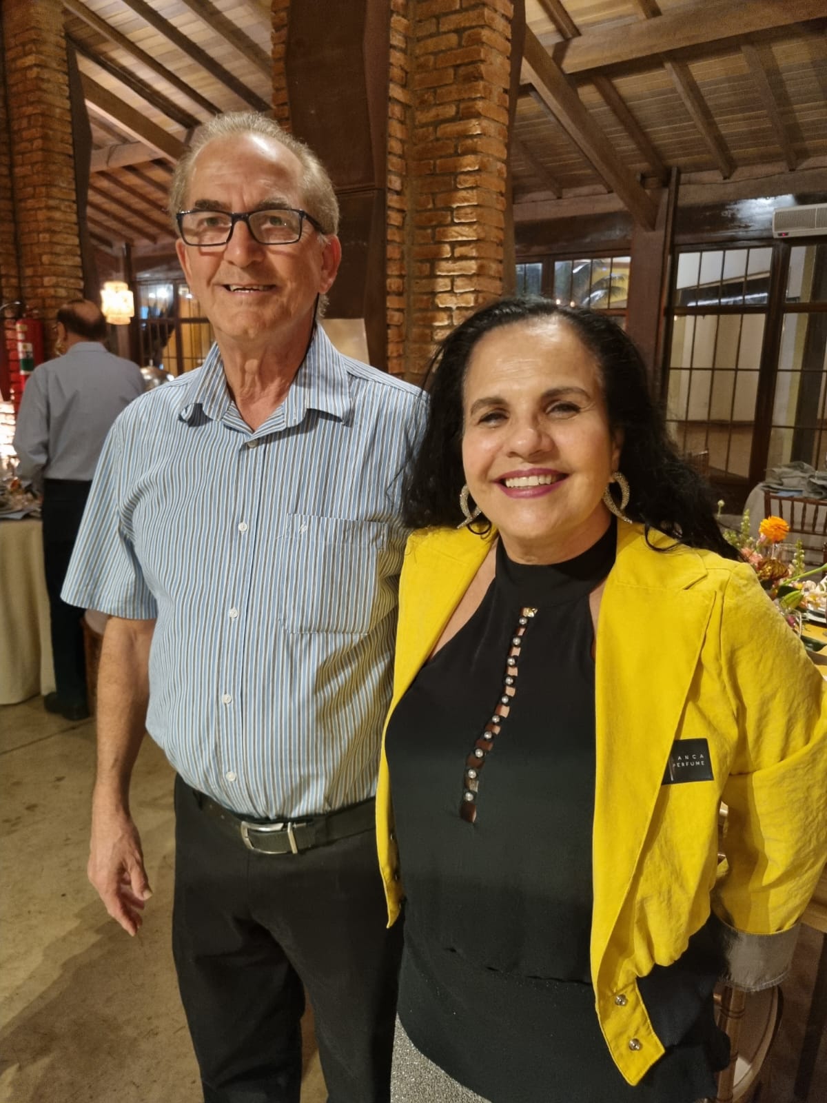 Margareth Santos e Cresio  Alberto Vaz  Santos