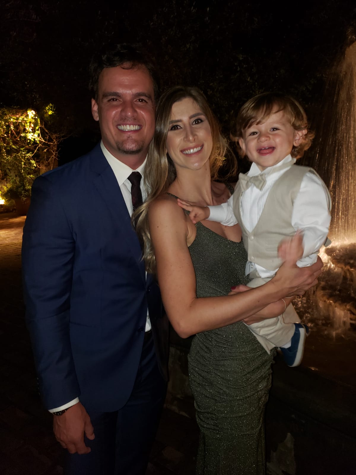 Cauã, Bianca e Marcelo Venturoso