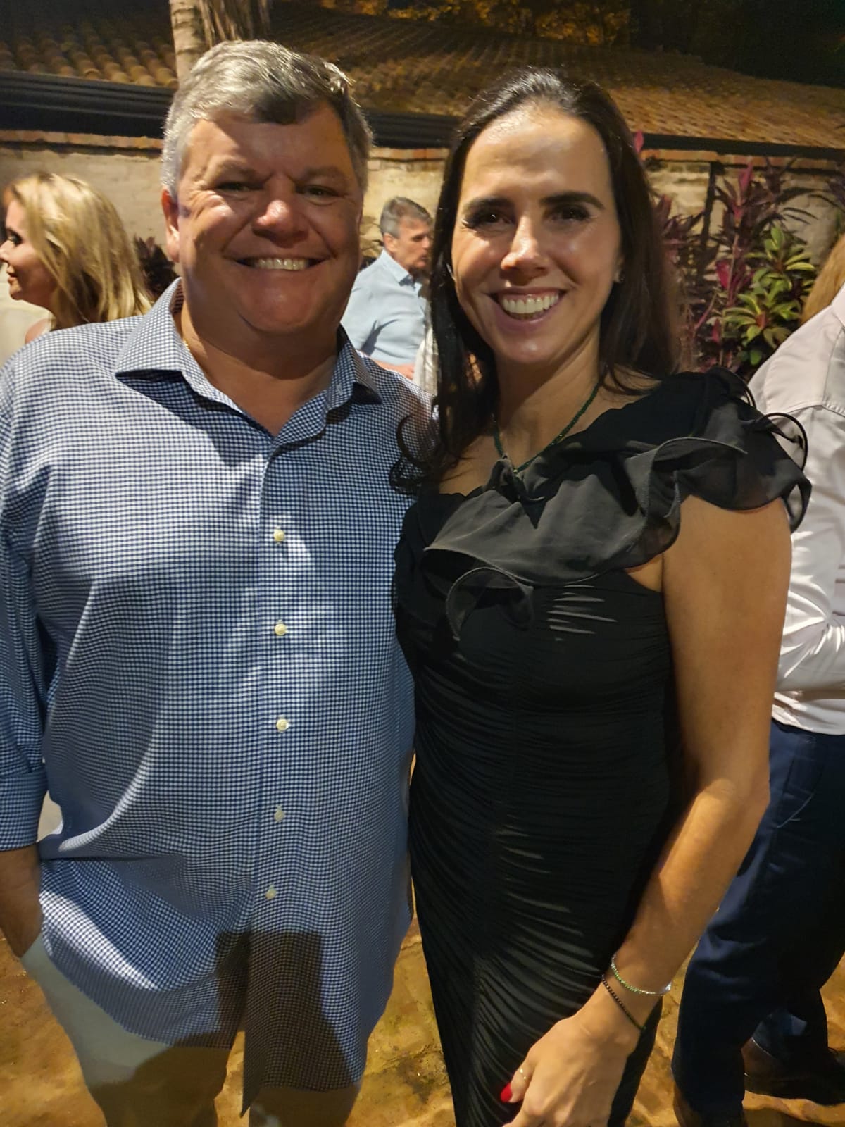 Luciana e Álvaro  Junqueira  Franco