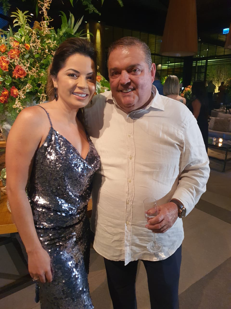 Rosiane Vianna e Carlos  Delmonaco