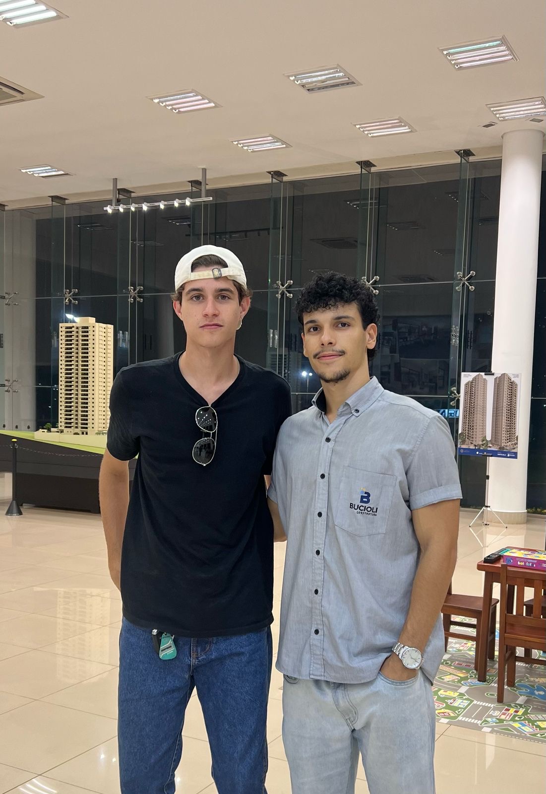 João Henrique Basagli e Luís Otávio Figueiredo Bucioli