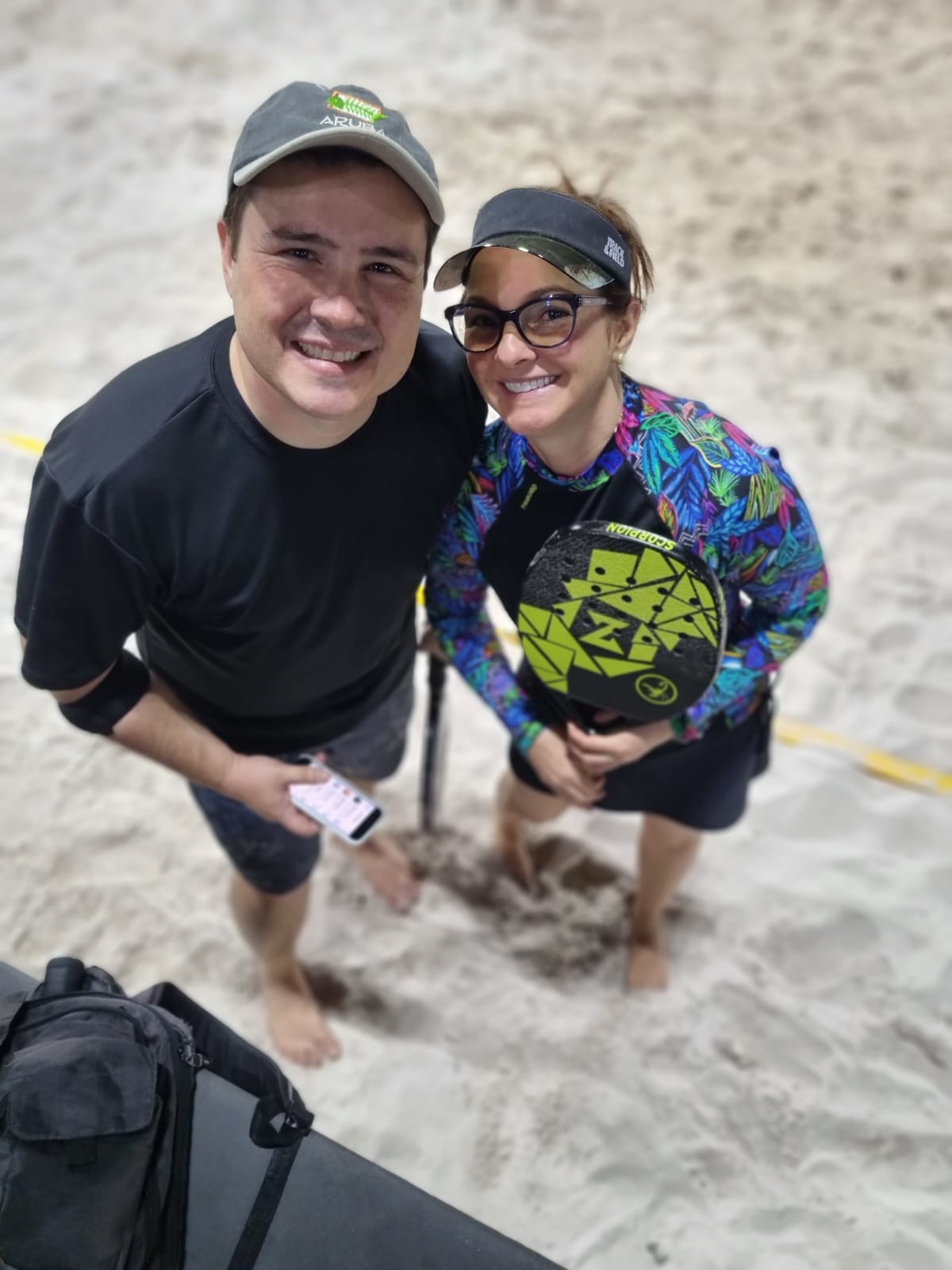 Marcelo e Juliana Maffia