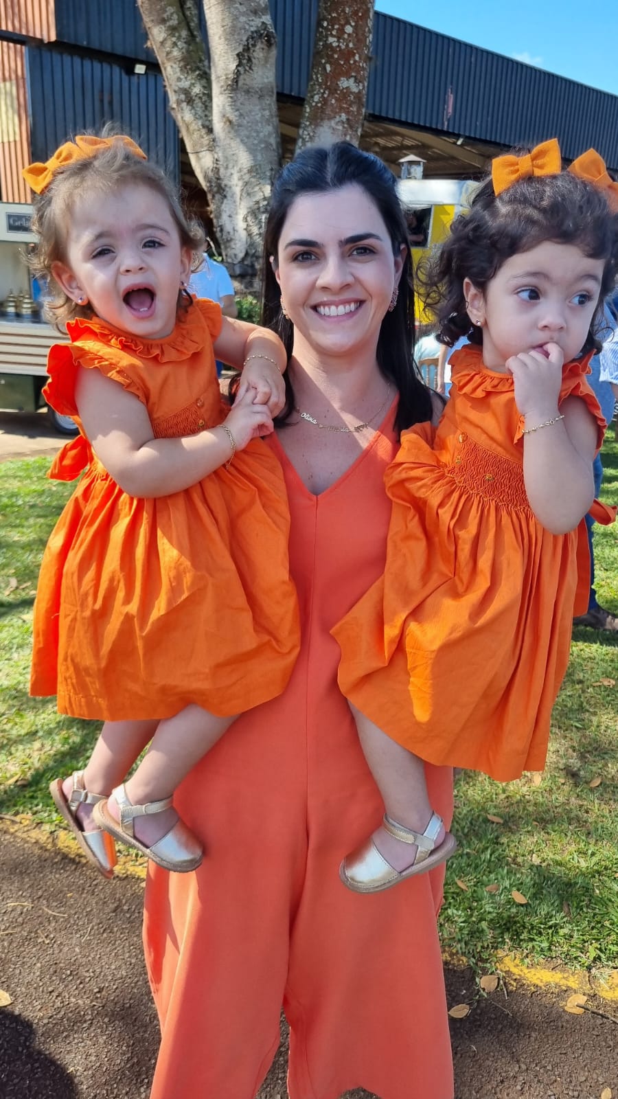 Maria Elisa, Maria Olivia e Julia Uzuelli