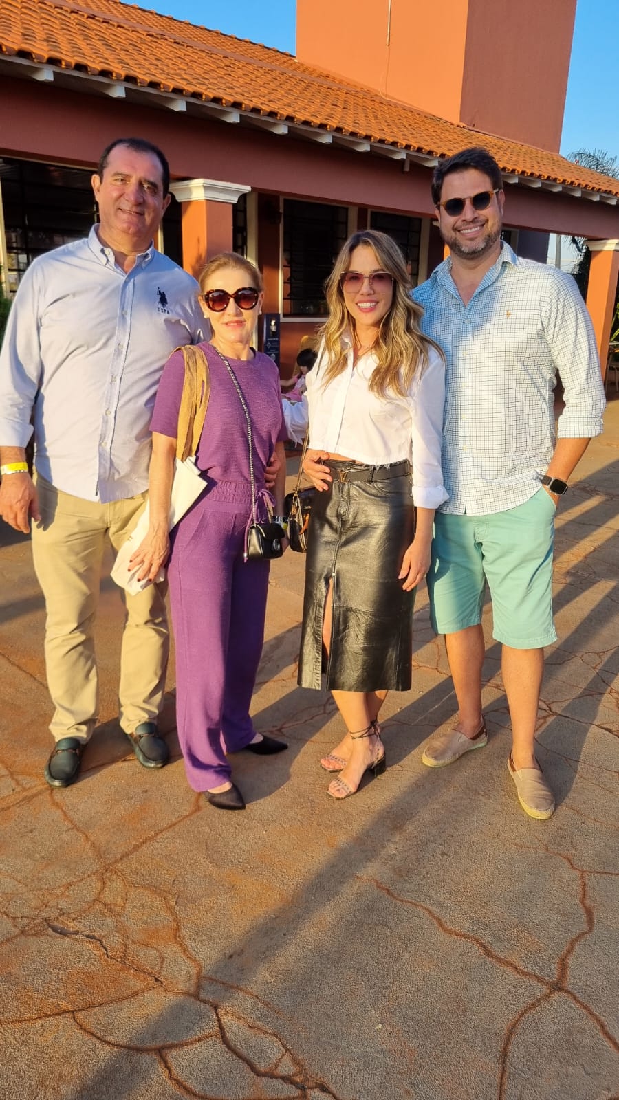 Erika e César Alves, Gesnara e Marcelo Ducatti