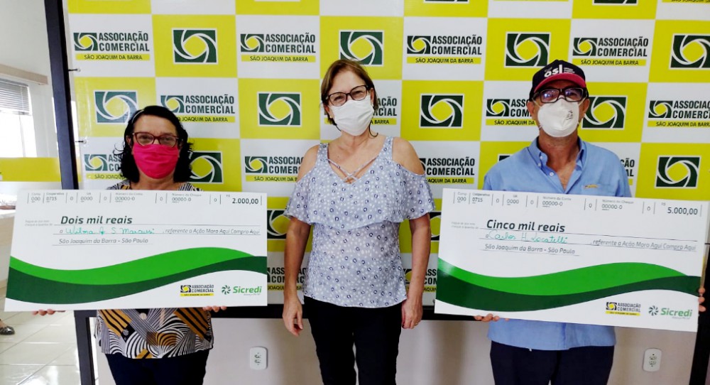 1º Prêmio R$2 mil - Ganhadora Wilma Aparecido de Souza Marcussi, ganhou o cupom da loja Ótica Lube.