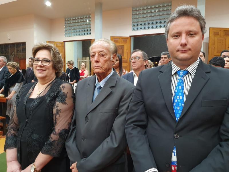 Marlene, Antônio Luiz e Lucas Vilela Rosa