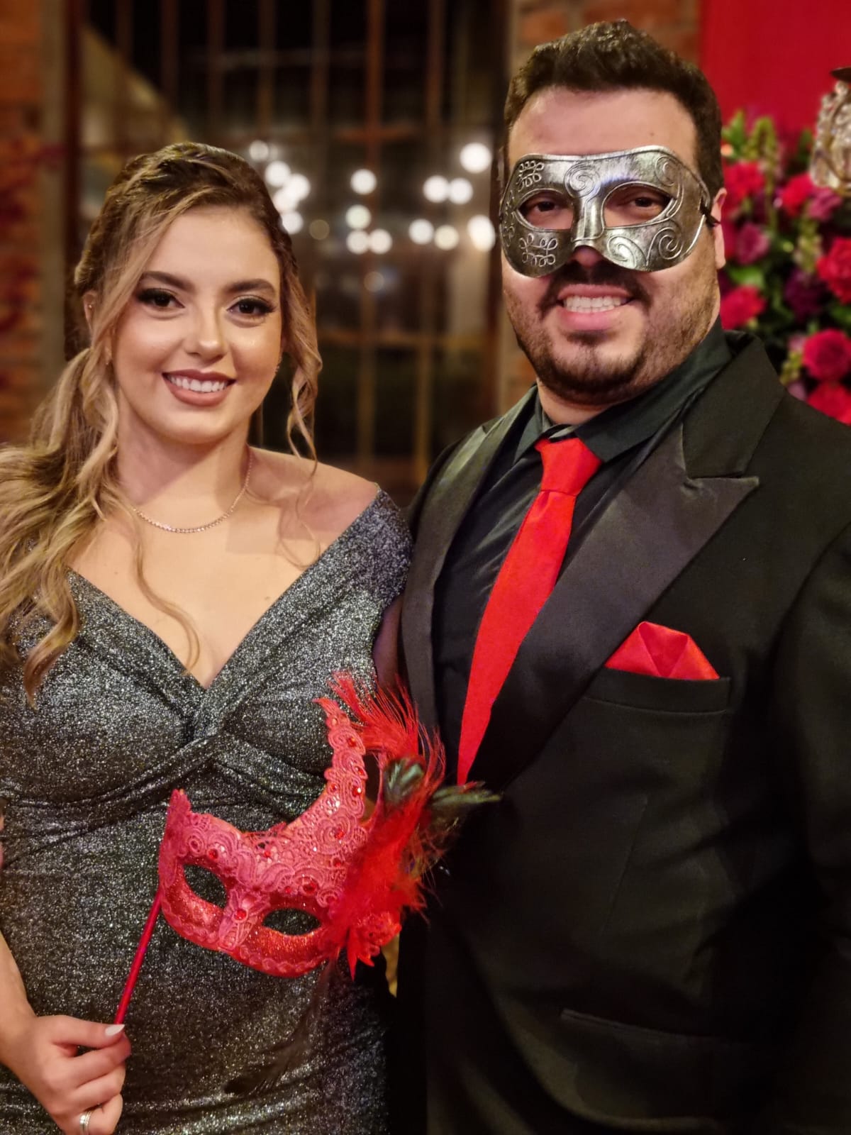 Sofia Fulgueiral e Renan de Castro Favaro