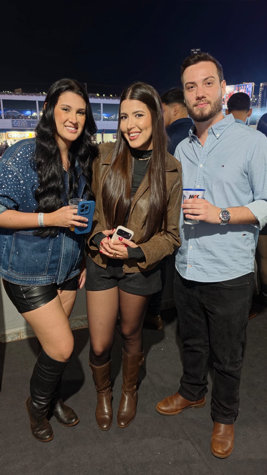 Ana Júlia Ribeiro, Maria Júlia Marcovic, Pedro Honório