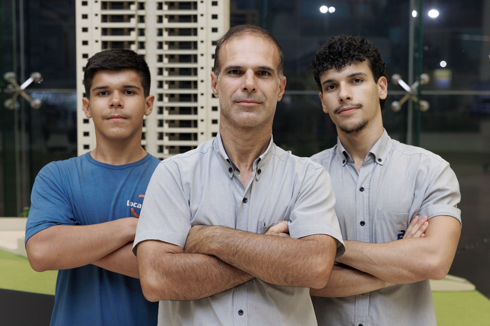 João Bucioli, Cláudio Bucioli, Luís Otávio Bucioli