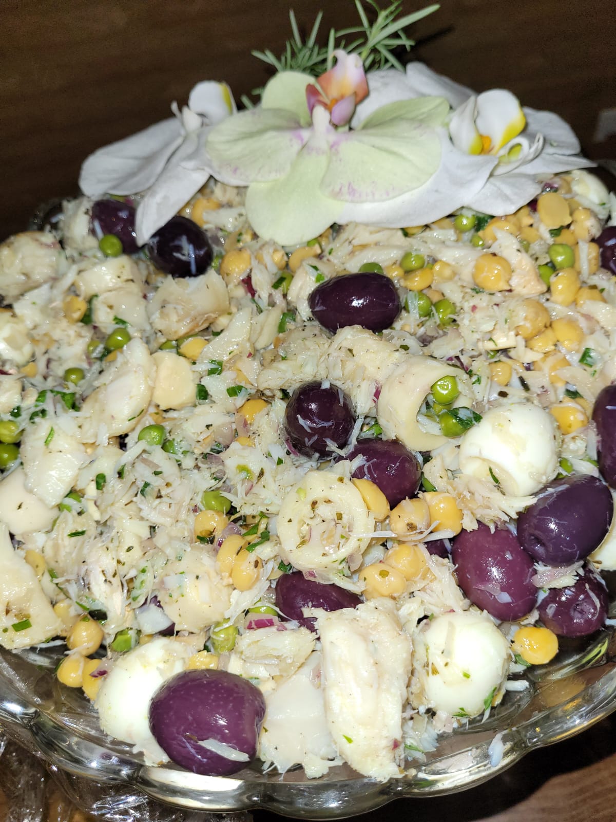 O Buffet Ronaldo Salteiro serviu de bacalhau a ceviche