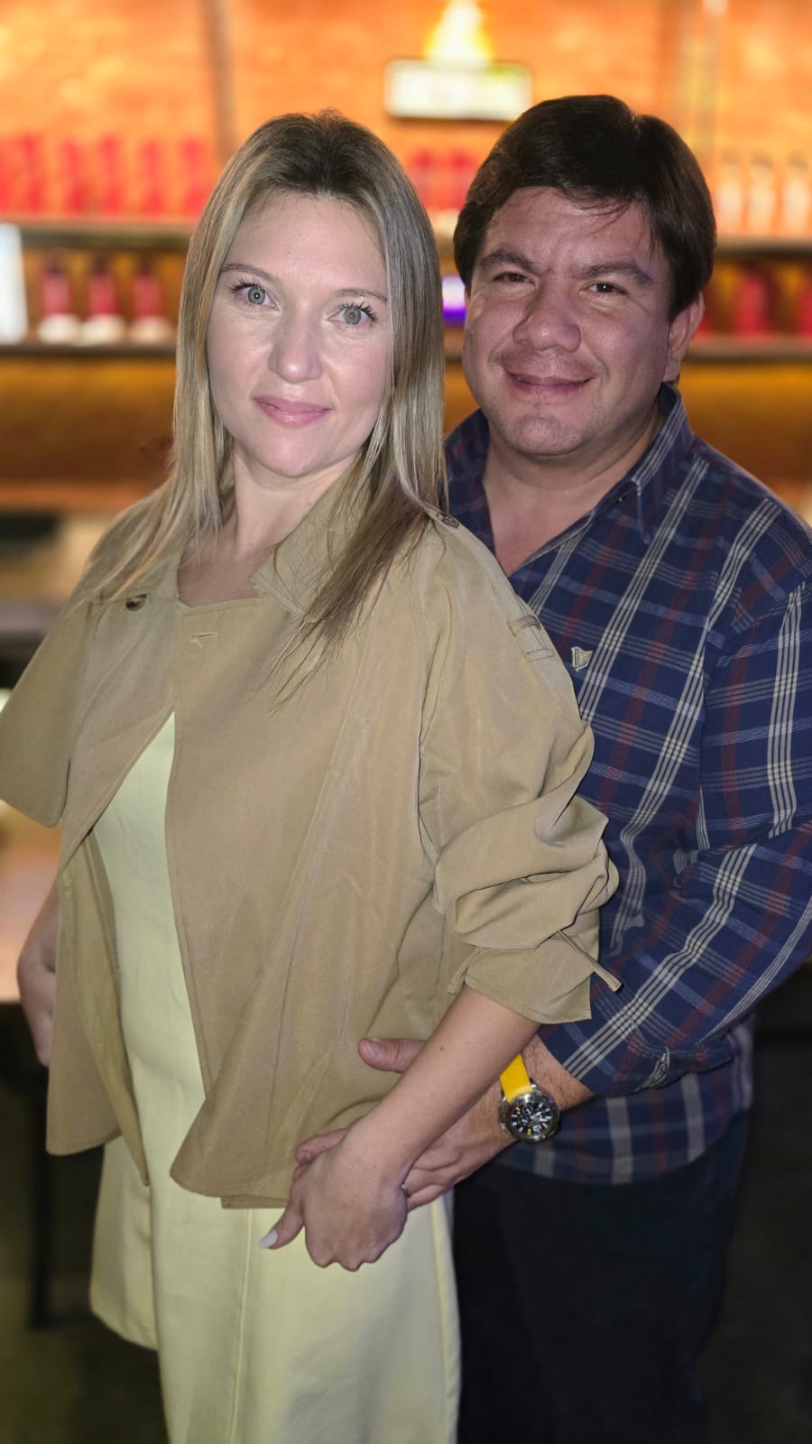 Leandra e Maurício  Llaguno