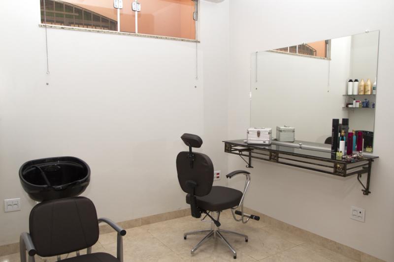 Sala de escova e hidratação
