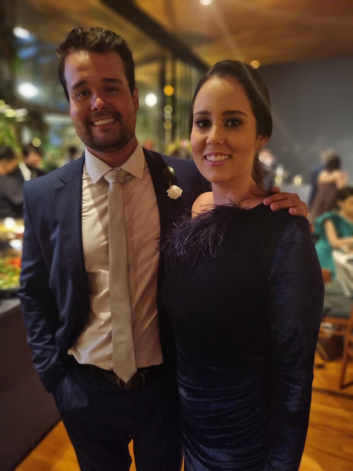 Luis Otávio e Lara Sandoval