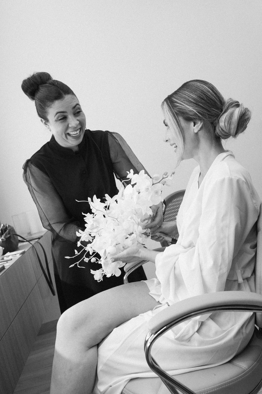 Para assessoria e cerimonial contou com a expert Thaline