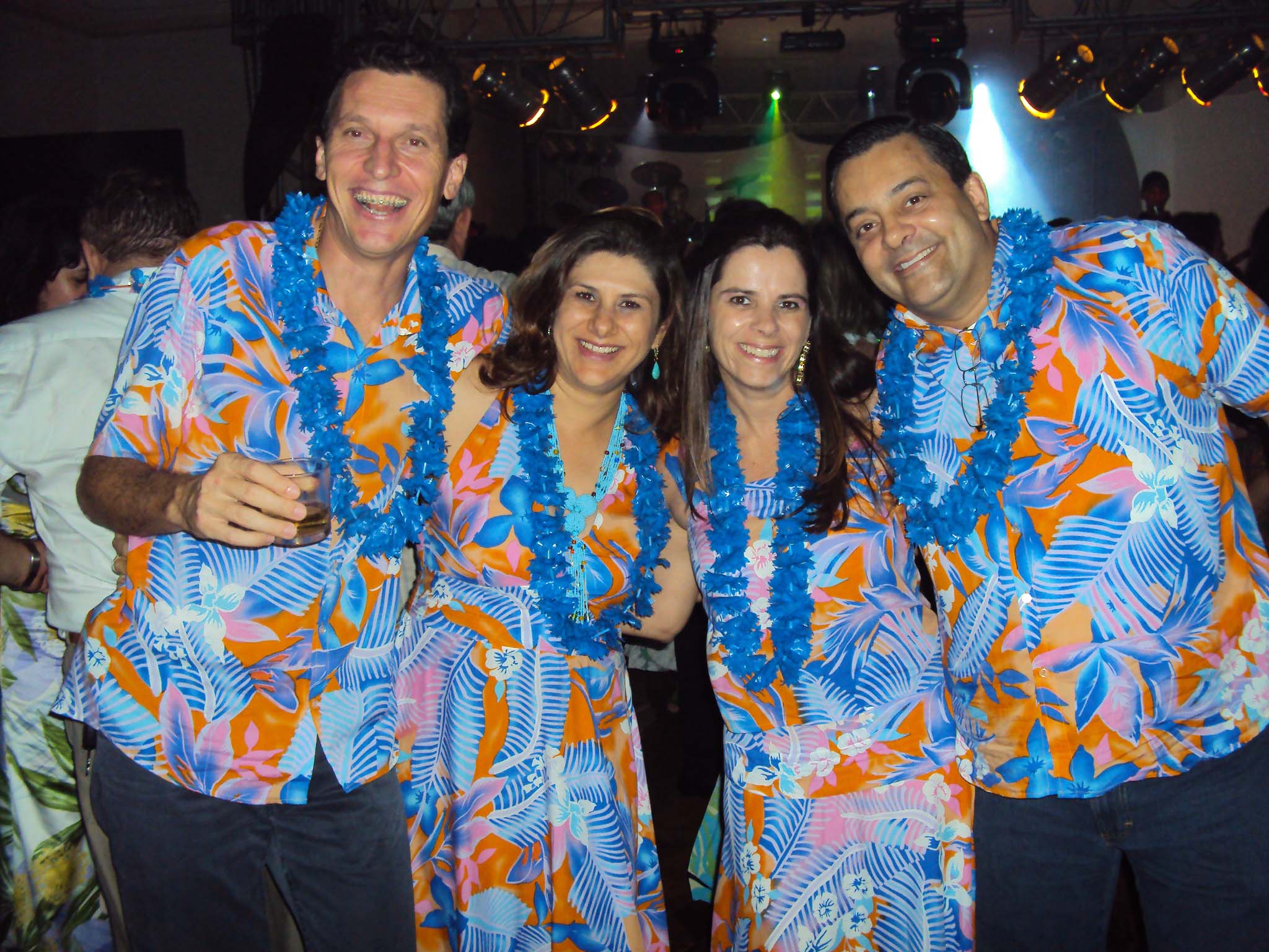 Rose e Henrique Trevisani, Cláudia e João Batista Costa Vicente