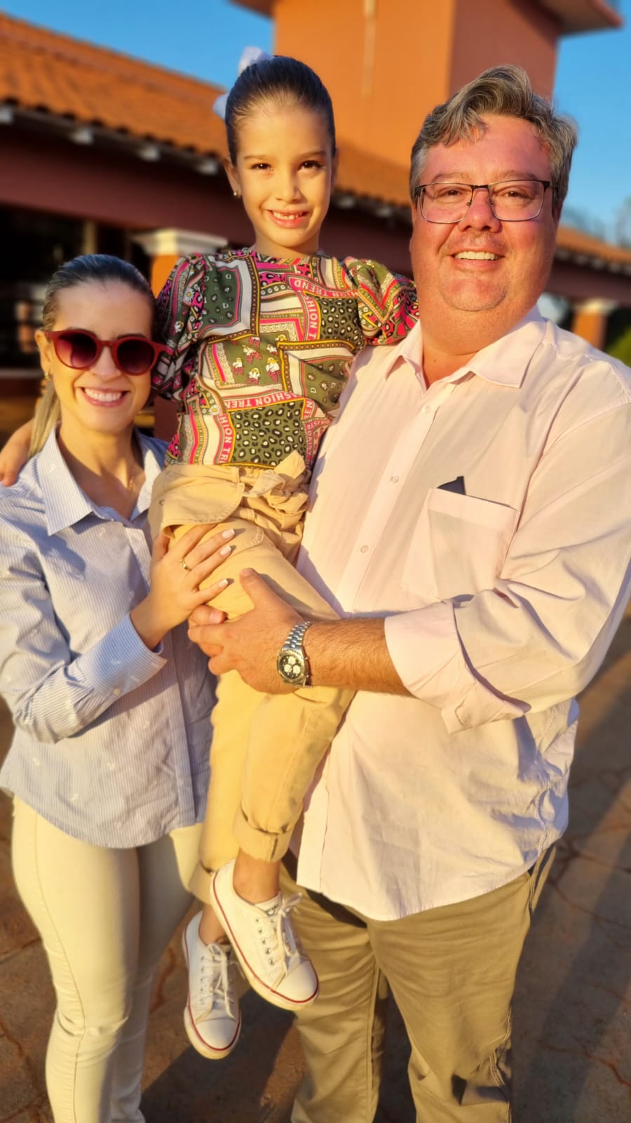 Ananda, Manuela e Alberto Benine