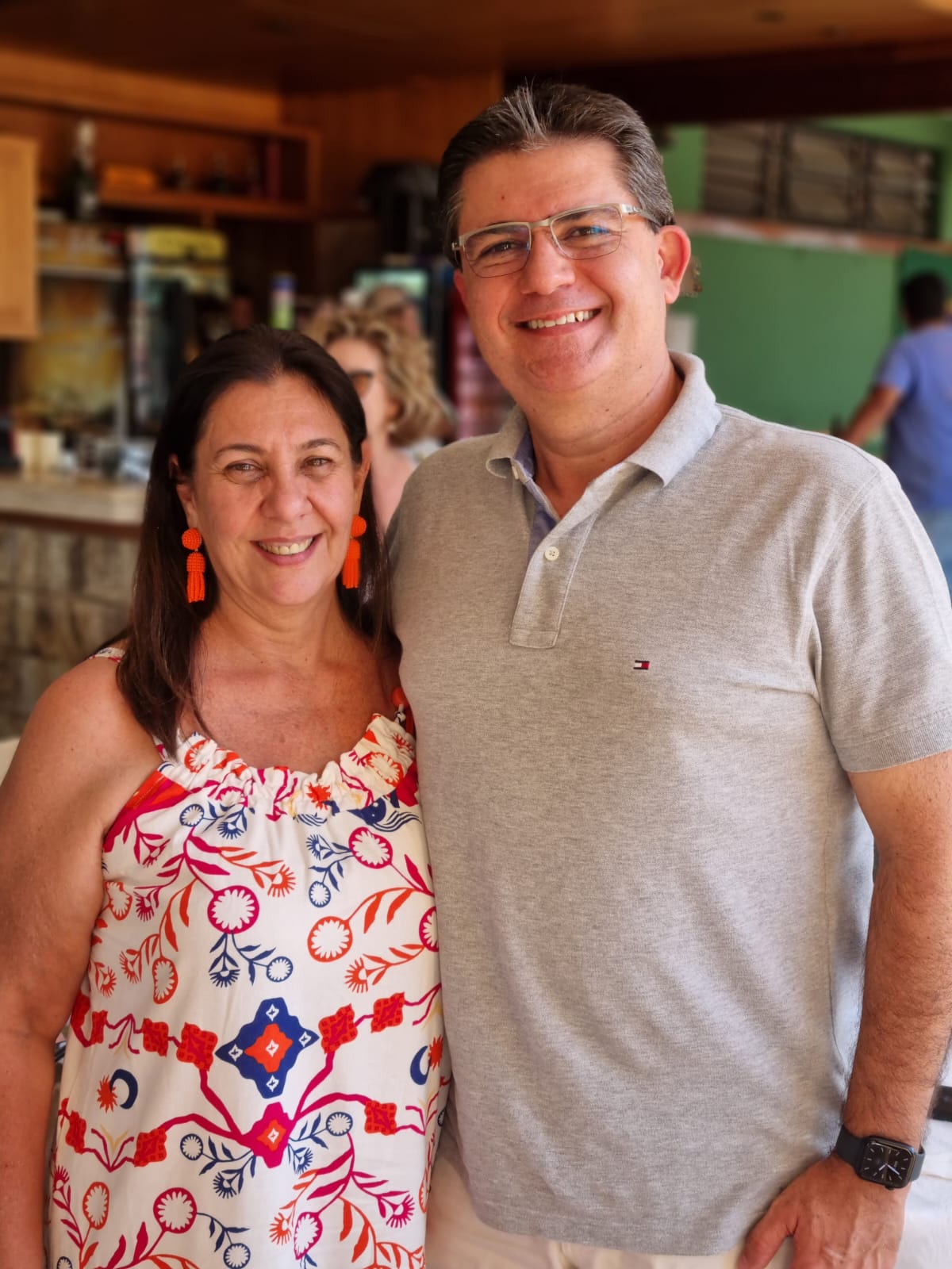 Renato, Gustavo e Claudia Pimenta