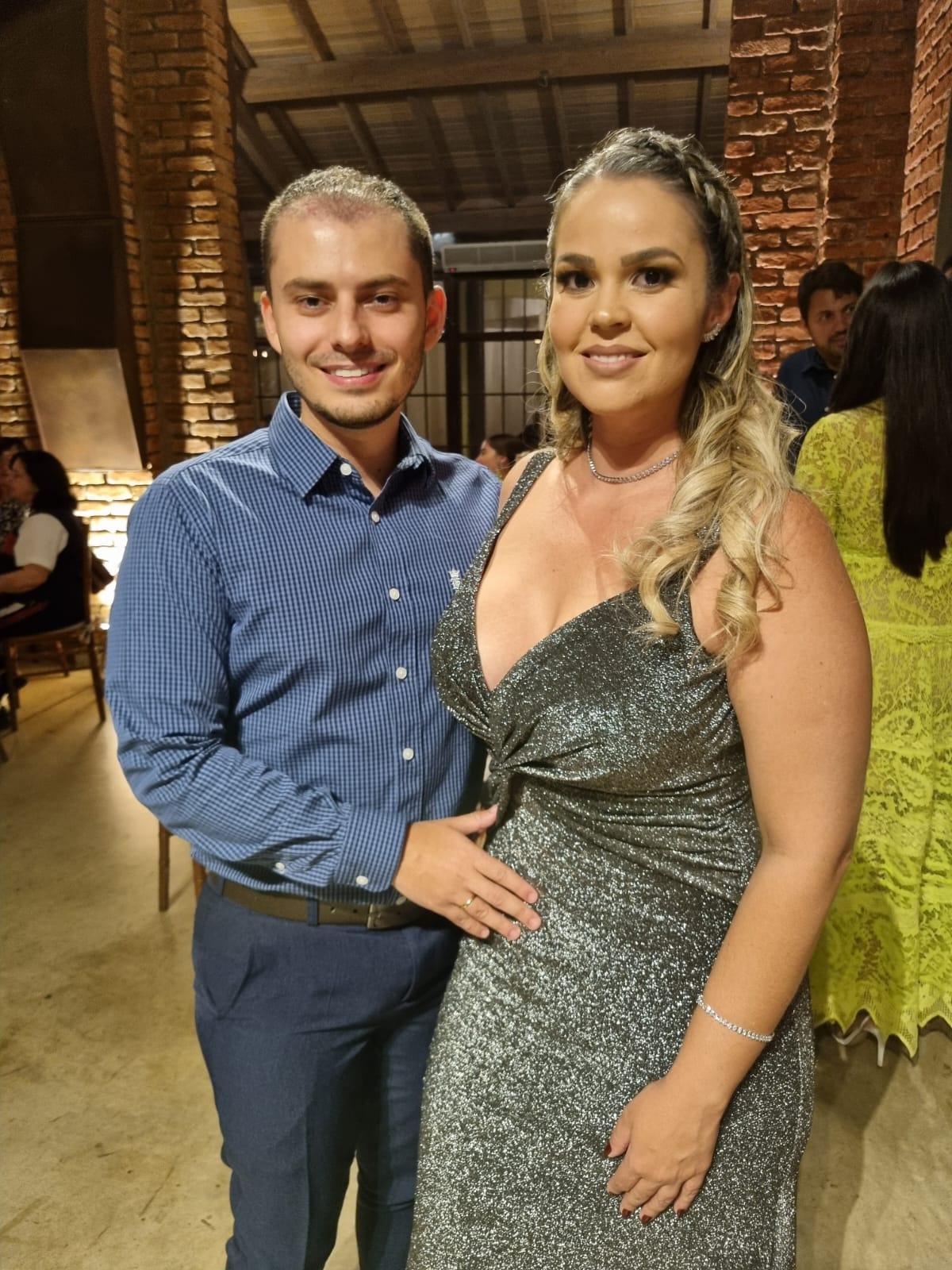 Felipe Poli e Lutyene Oliveira