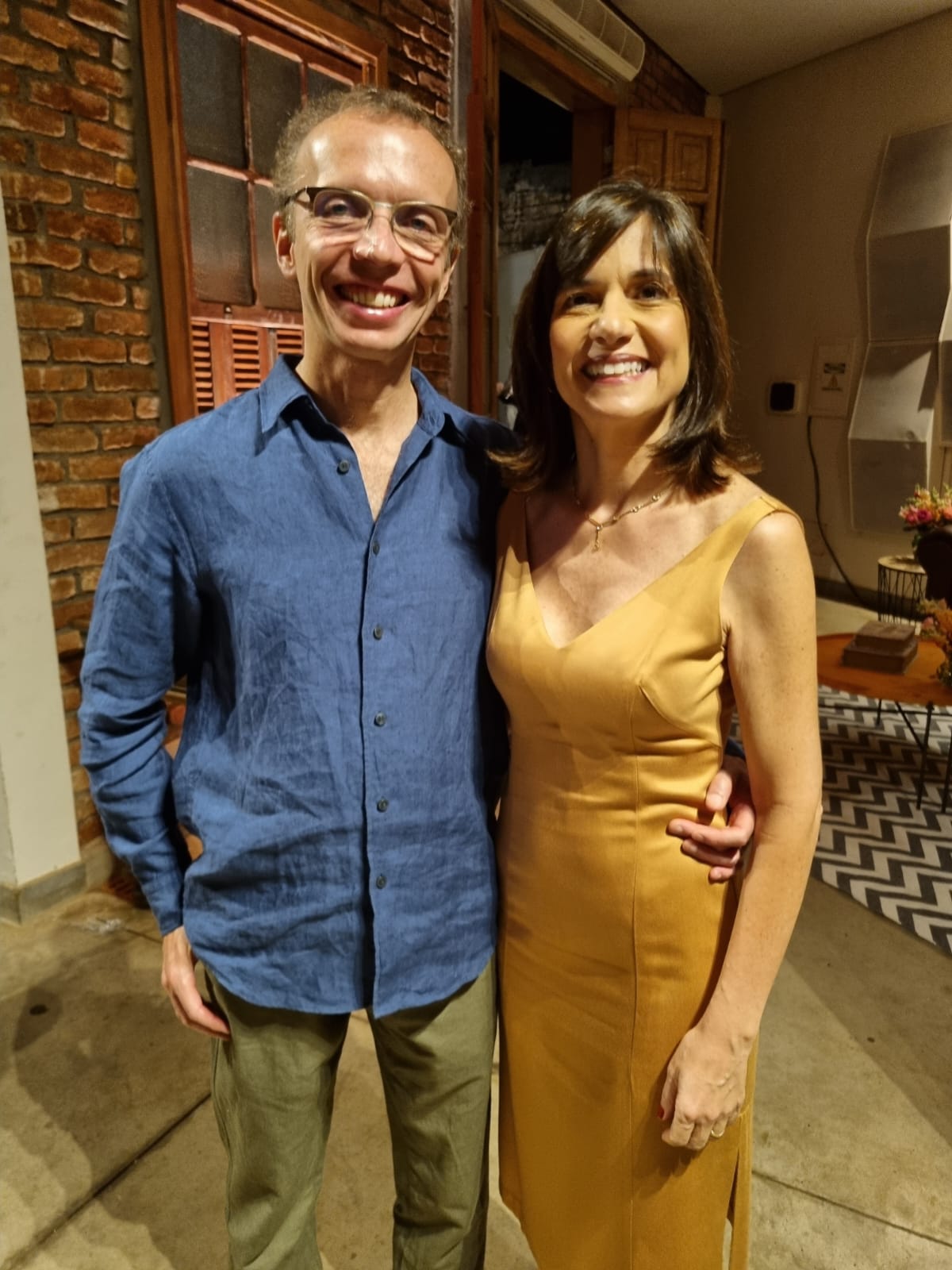 Carlos Sacramento e Adriana  Mauad  Sacramento