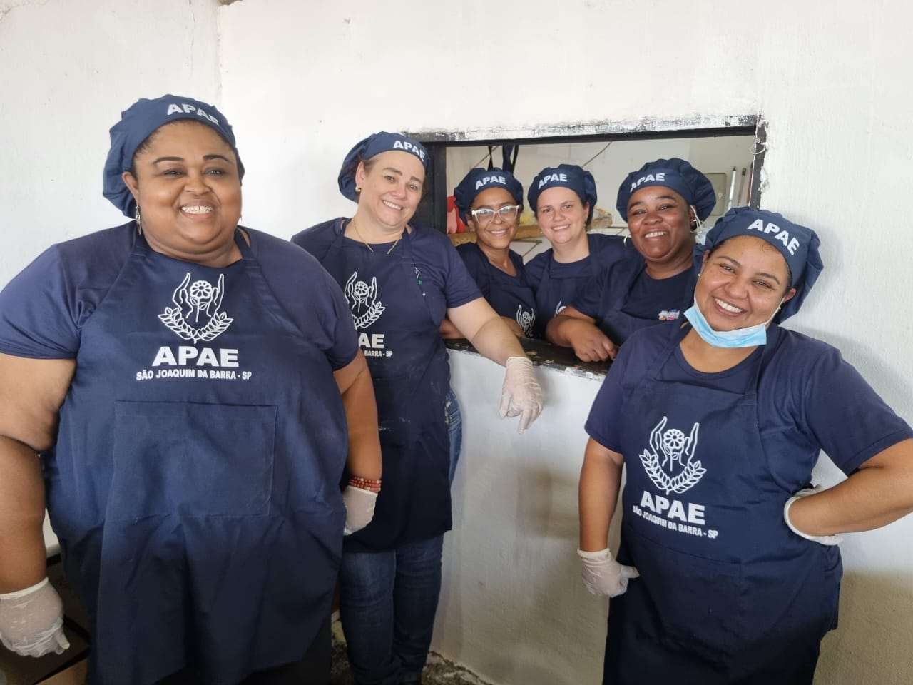 Voluntarias de extrema importância para realização de eventos tão significativos.