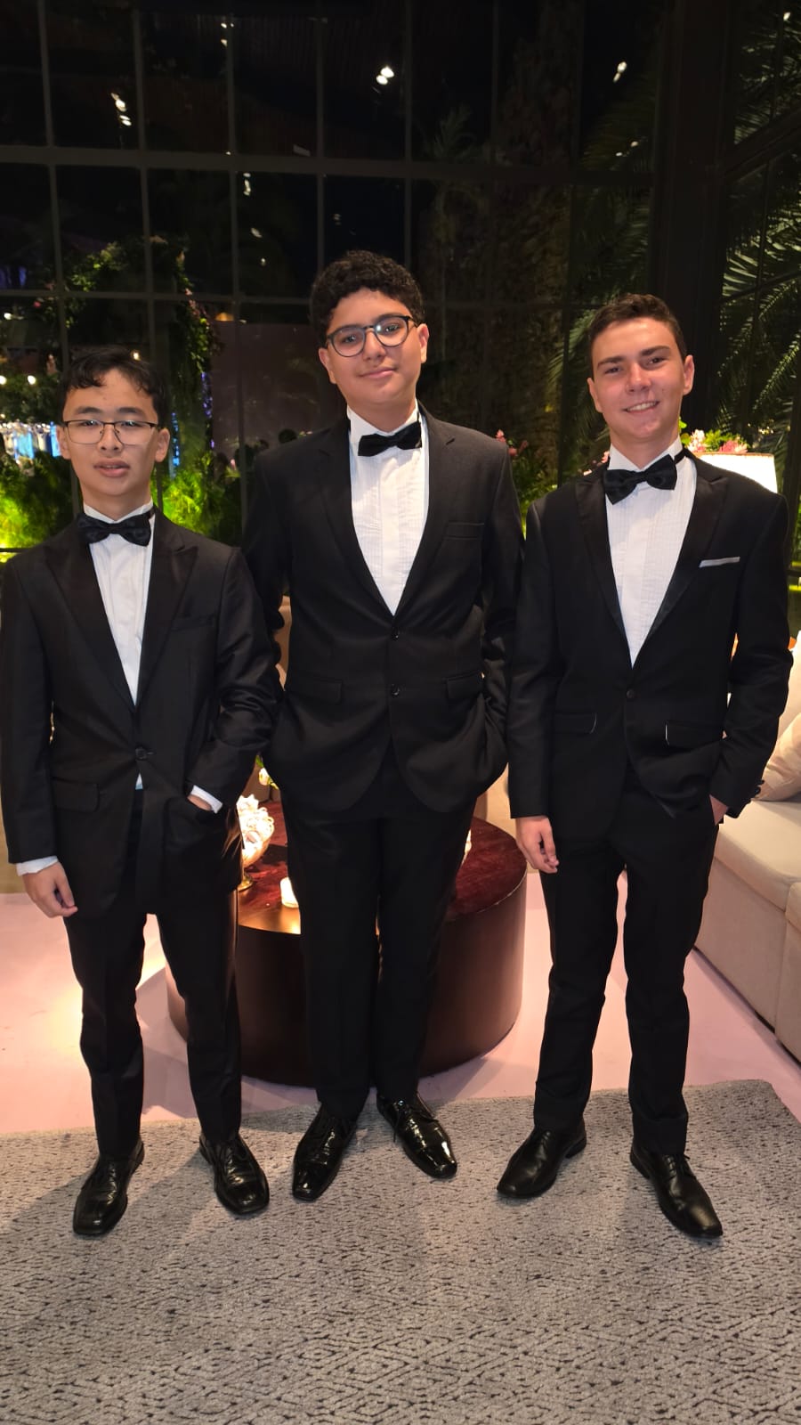 Olavo Fujinami Nikaido, Henrique Souza, Matheus Ibrahim