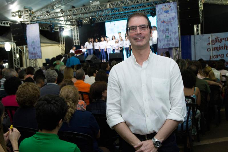 Da equipe envolvida com a organização da Feira, coordenador da Cultura de São Joaquim Lucas Mingoni