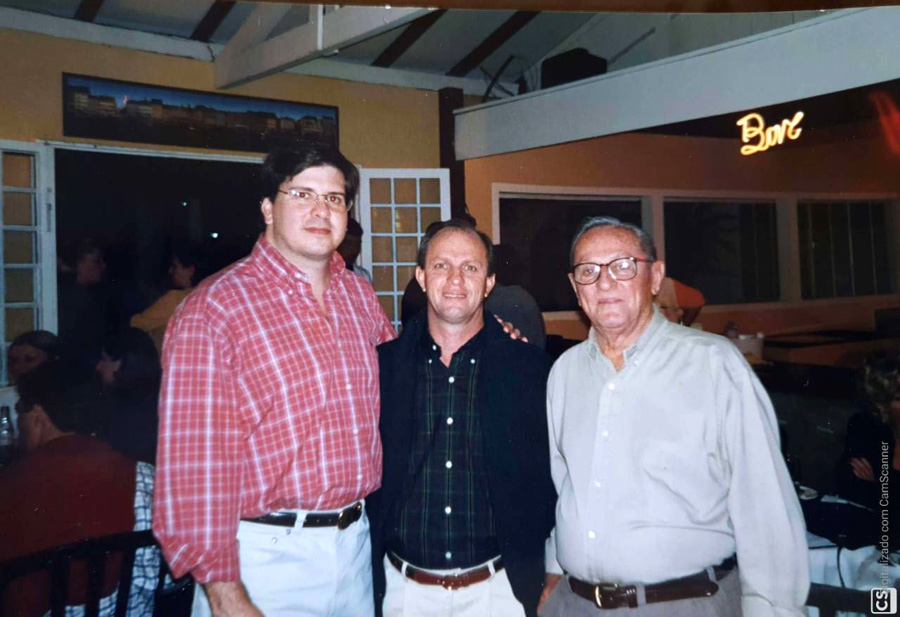Luiz Eduardo Junqueira Figueiredo,  Waltinho  e Walter  Bordignon