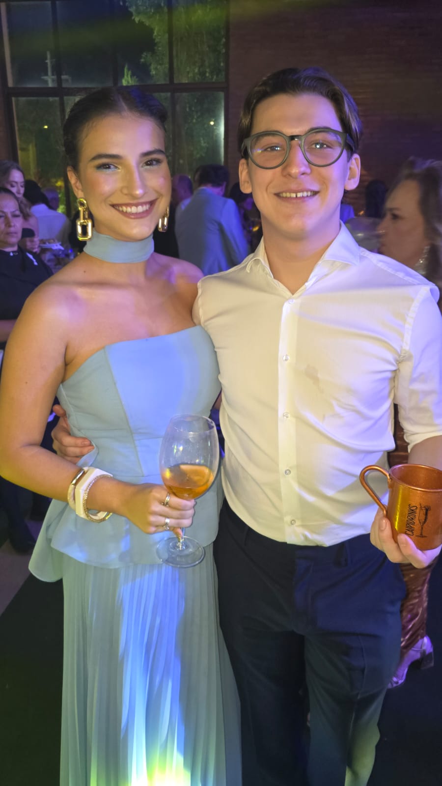 Paola Bocalão e Arthur Ribeiro de Mendonça Pires de Campos