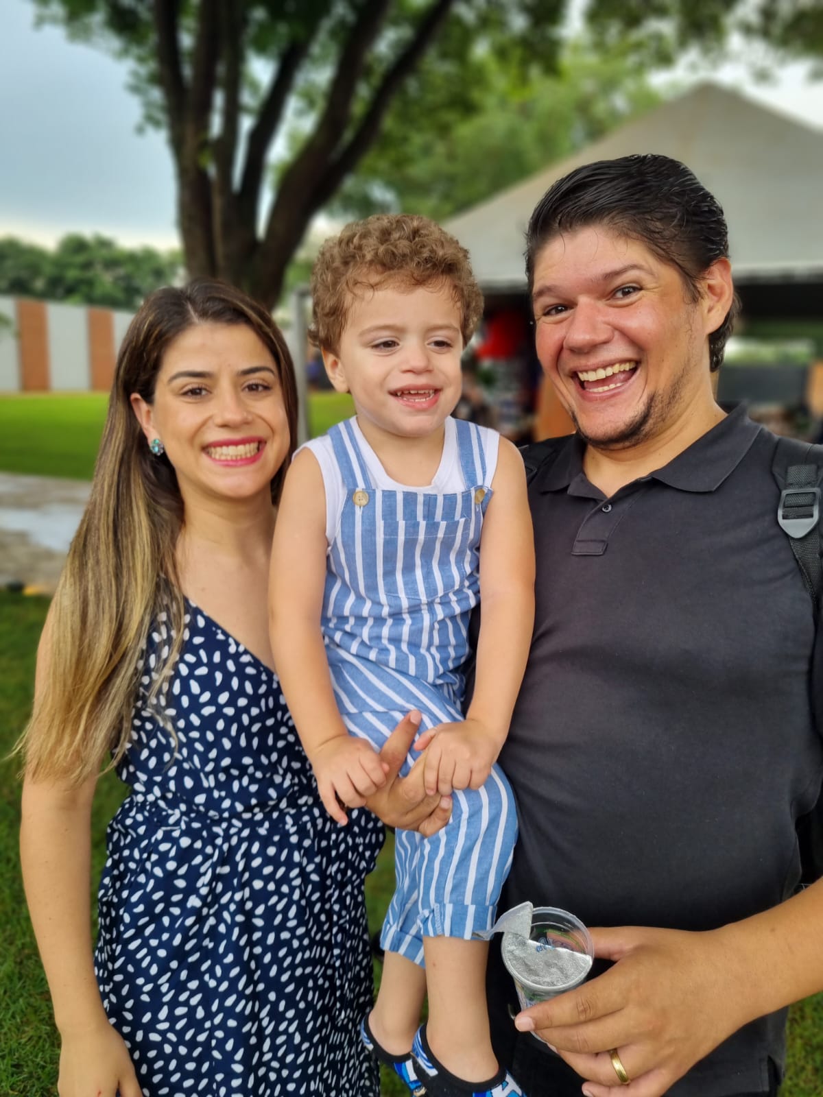 Pedro,  Erika e Marco  Parreira Ferreira