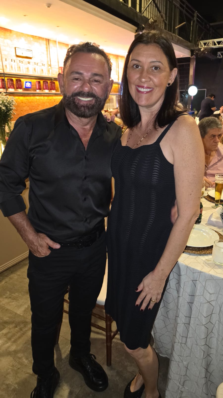 Cláudia e Juninho Mingoni