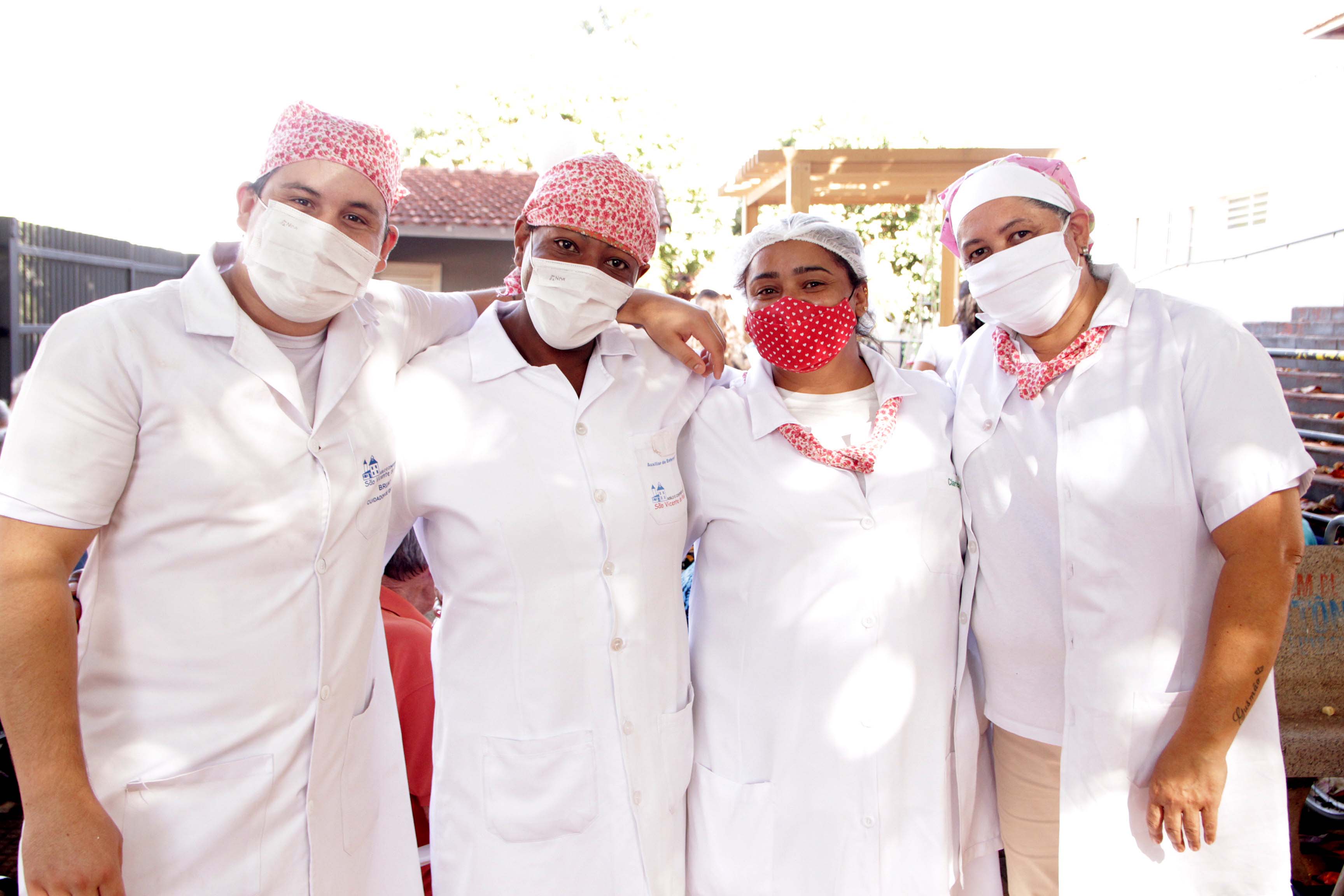 Bruno, Juhh, Claricéia, Edna