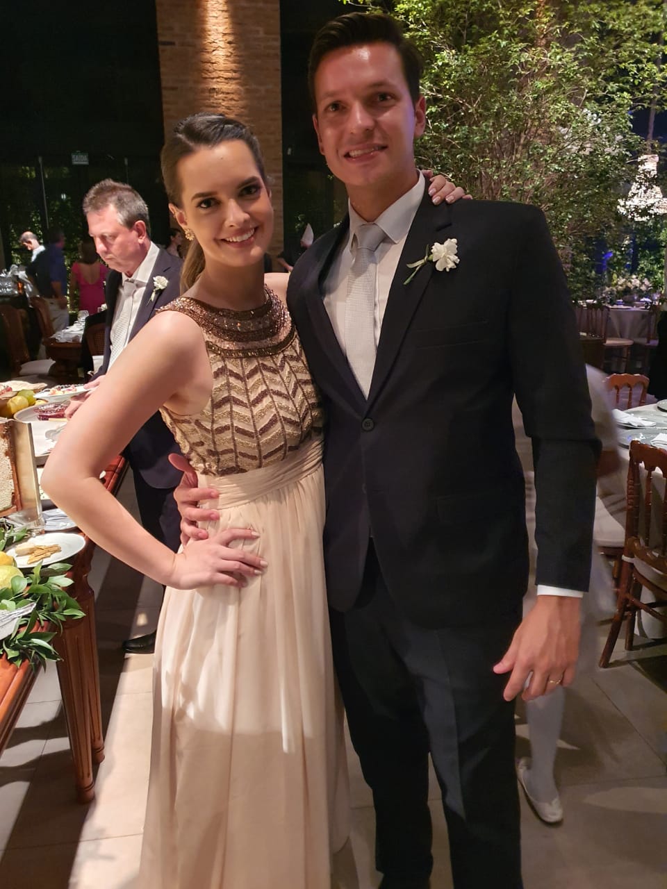 Amanda e Vítor Ferrero