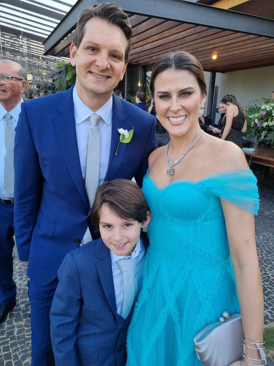 Octavio Neto, Fernanda e Otavinho Junqueira Figueiredo