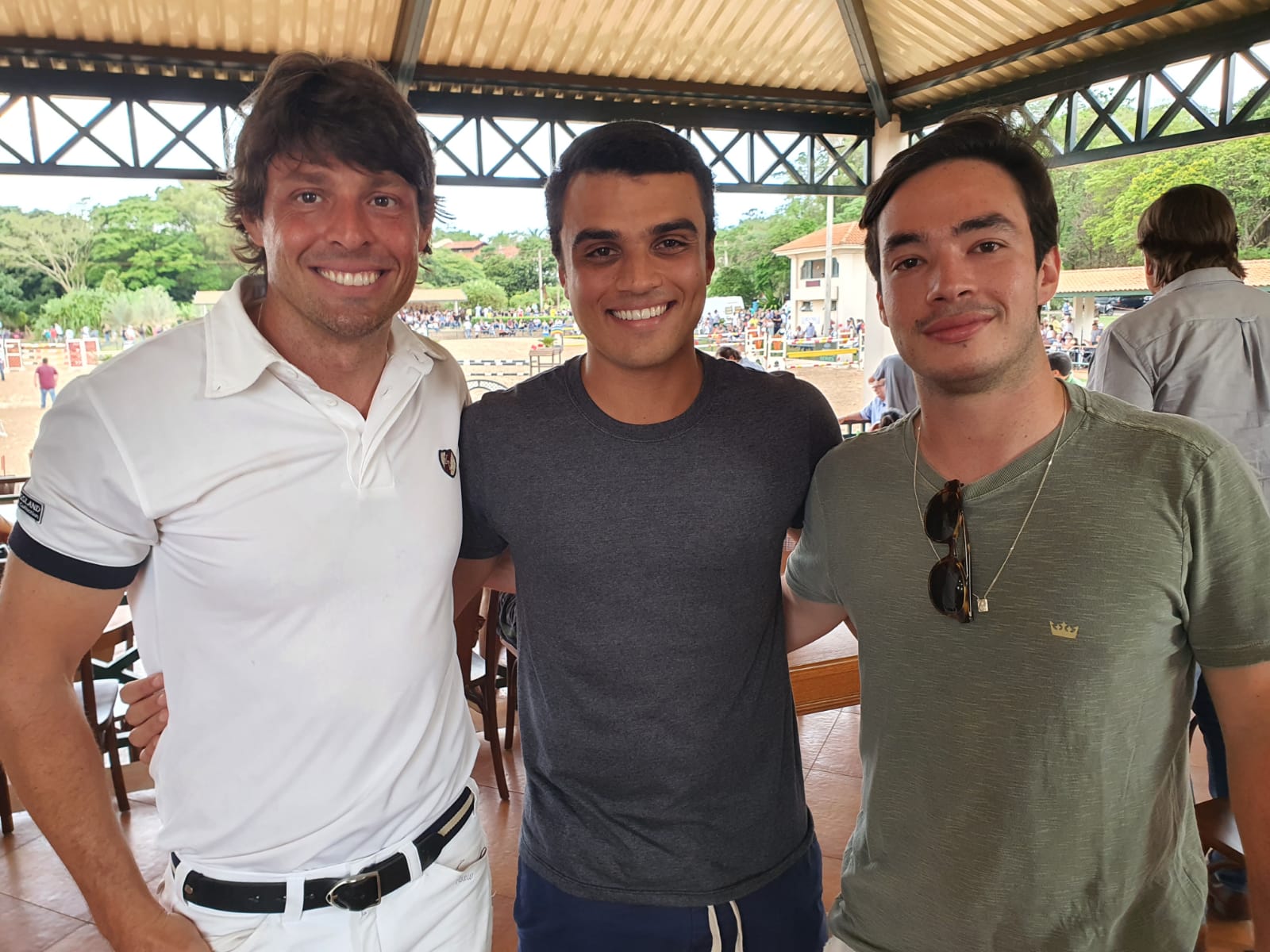 Bruno Limonge, Alberto Sinimbu, Pedro Mendonça