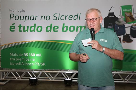 Presidente da cooperativa Adolfo Freitag