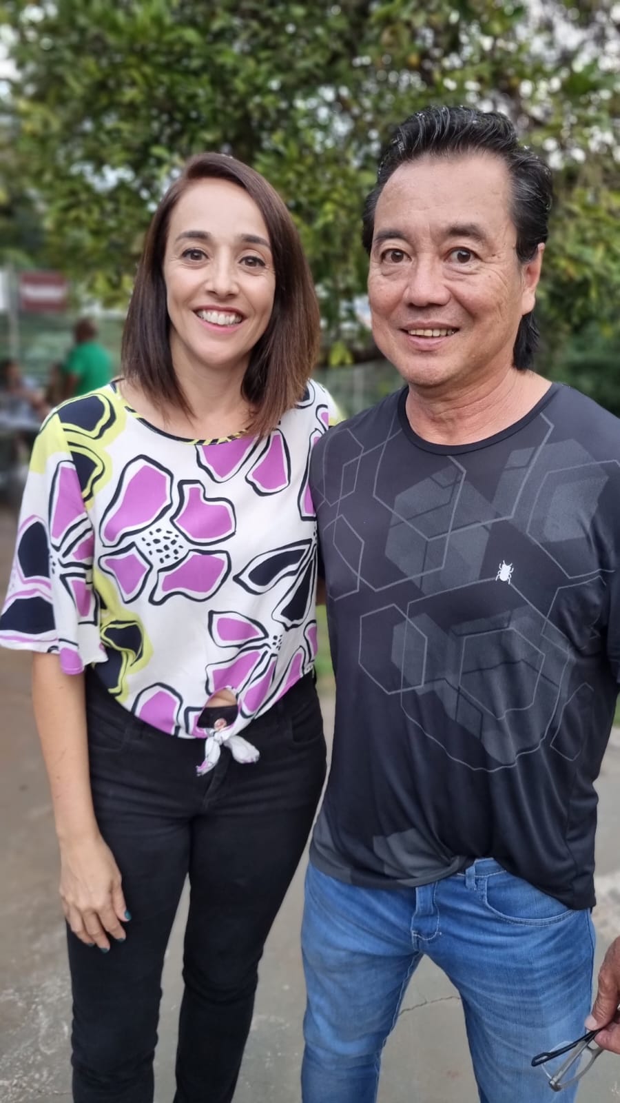 Cláudia e Carlos Takasaki