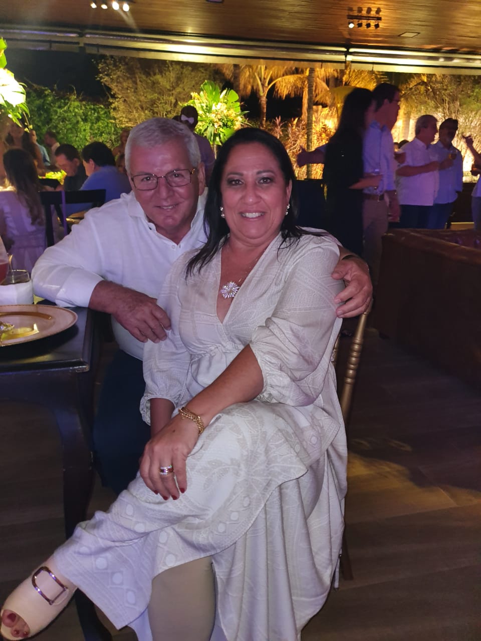 Osvania  e Cláudio Melon