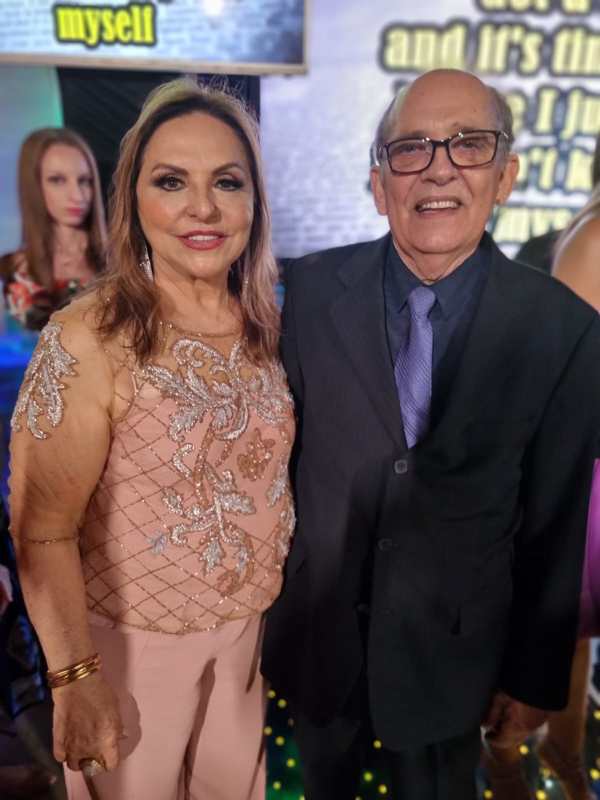 Os avós,  Regina  e Darcio Massi