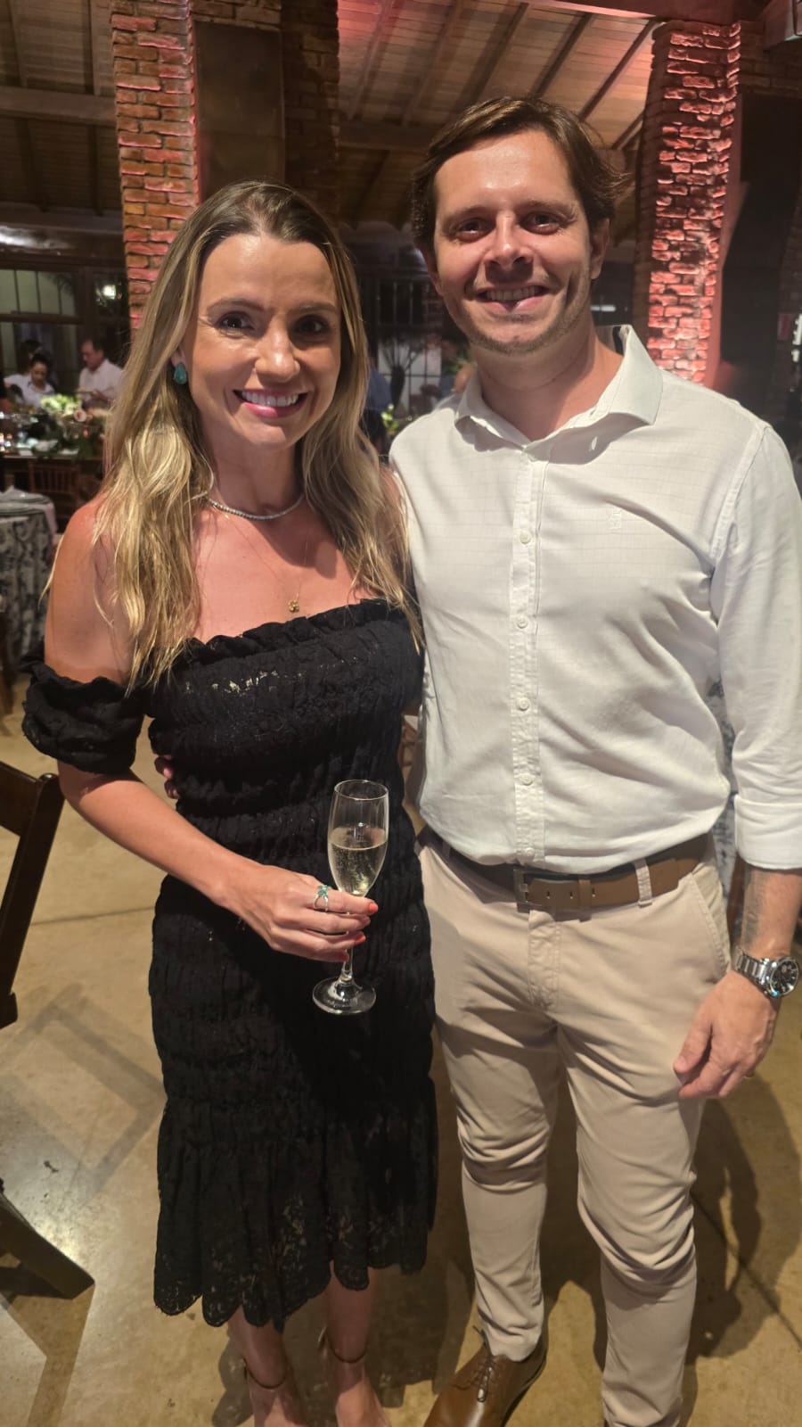 Letícia  e Fernando  Toloi