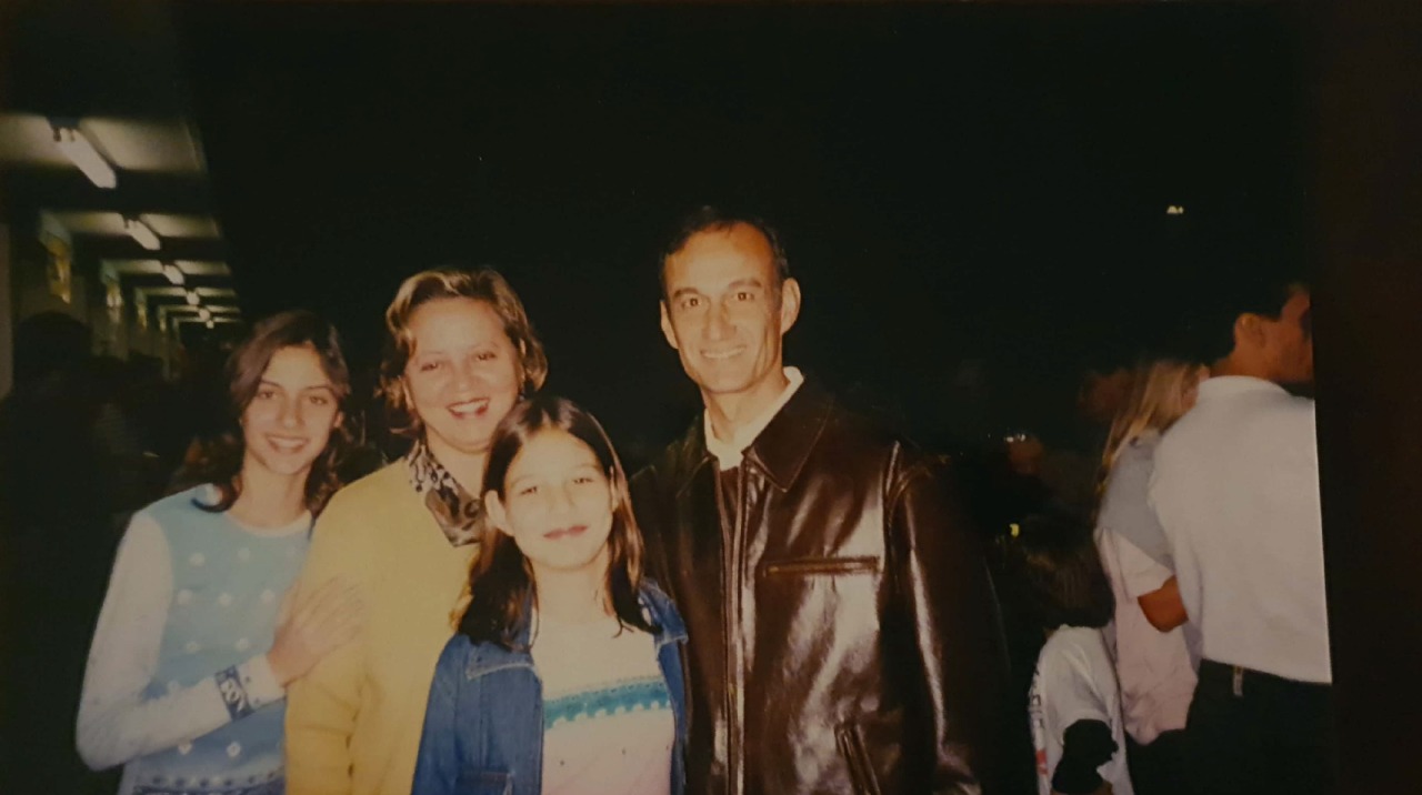 Nilsa, Silvio Mauad, Maria e Marina